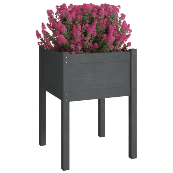 Hall männipuidust taimekast aeda, 50 x 50 x 70 cm – 3
