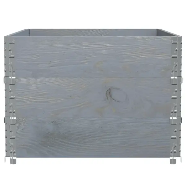 Virnastatav hall männipuidust taimekast aeda, 120 x 80 x 60,5 cm – 4