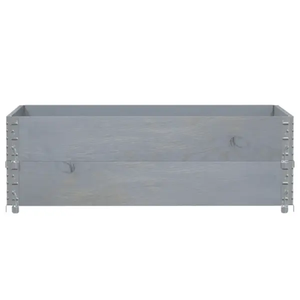 Hall männipuidust virnastatav aia taimekast, 120 x 80 x 41 cm – 3