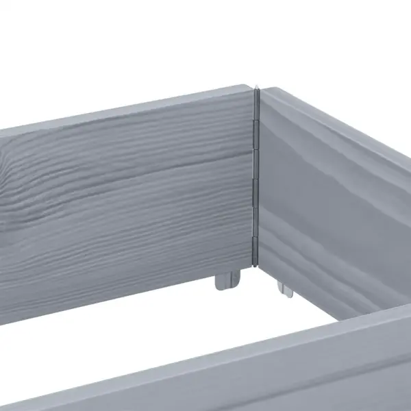 Hall virnastatav männipuidust taimekast, 150 x 50 x 21,5 cm – 7