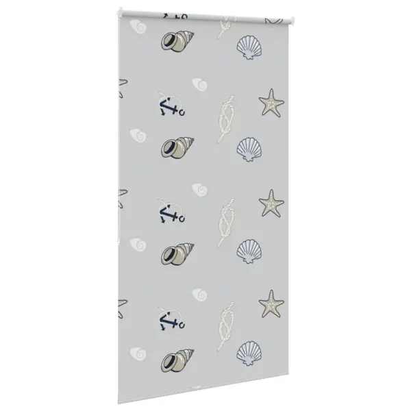 Hall meretähe mustriga duširuloo, PEVA, 120 x 240 cm, kanga laius 116 cm – 4