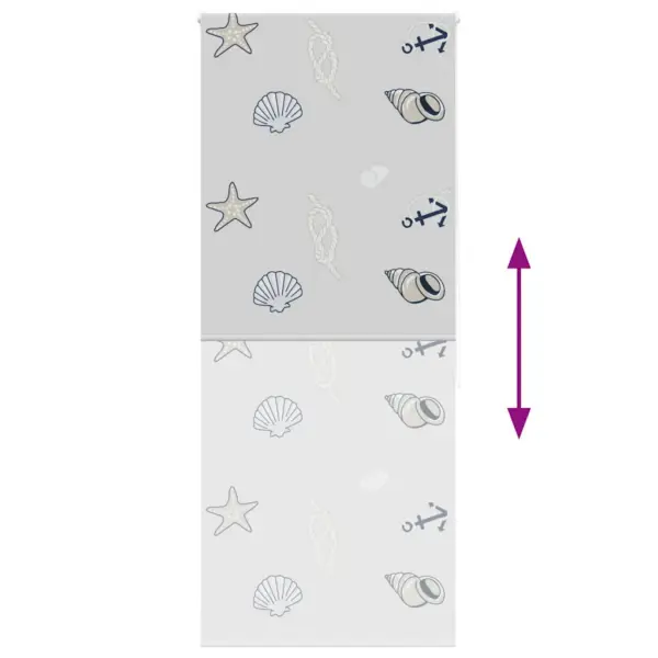 Hall mereteemaline duširull-ruloo ketiühendusega, PEVA, 100 x 240 cm – 5