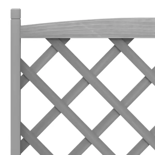 Hall nulupuidust võrega taimekast, 90 x 35 x 180 cm – 7