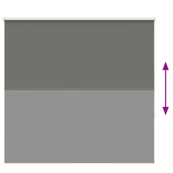 Pimendav ruloo, hall, 155 x 130 cm, kanga laius 151,6 cm, 100% polüester – 5