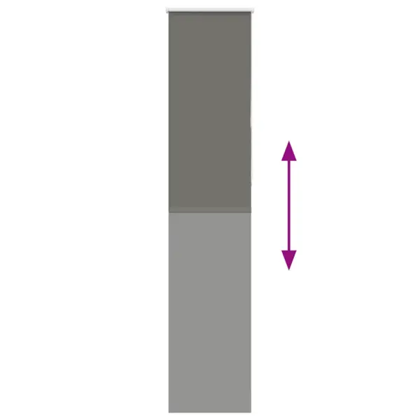 Hall pimendav ruloo ketiühendusega, 45 x 230 cm, 100% polüester – 4