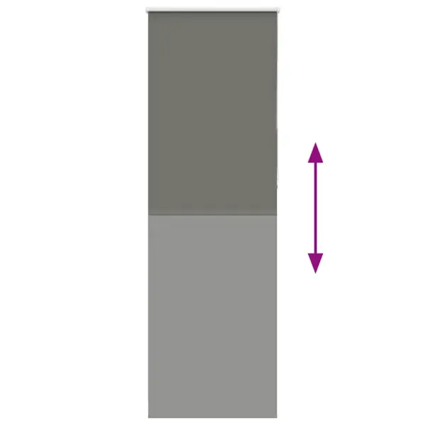 Pimendav ruloo ketiühendusega, hall, 85 x 210 cm, kanga laius 80,7 cm – 5