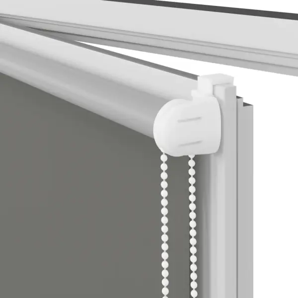 Pimendav hall ruloo 90 x 230 cm, kanga laius 85,7 cm, 100% polüester – 12