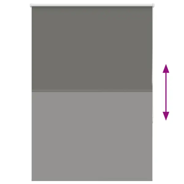 Pimendav ruloo privaatsuse ja valguse reguleerimiseks, hall, 95 x 150 cm, kanga laius 90,7 cm, 100% polüster, alumiiniumsiin, ketiühendusega – 5