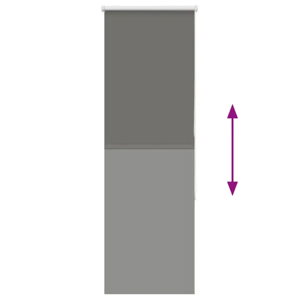 Hall pimendav ruloo kettimehhanismiga, 60 x 130 cm, kanga laius 55,7 cm, 100% polüester – 5