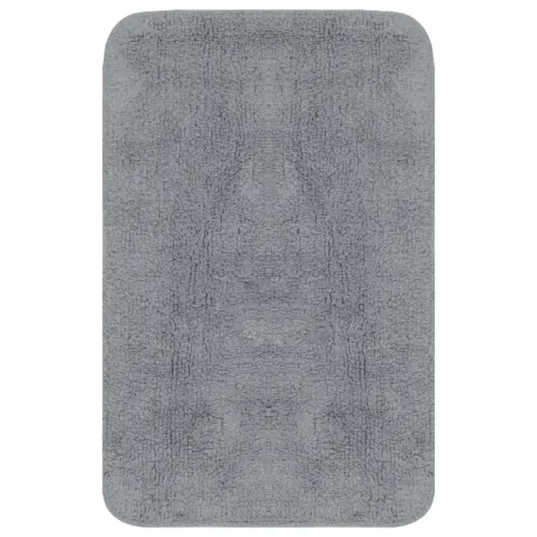 Hall puuvillane vannitoamattide komplekt, 2-osaline, libisemiskindel – 2