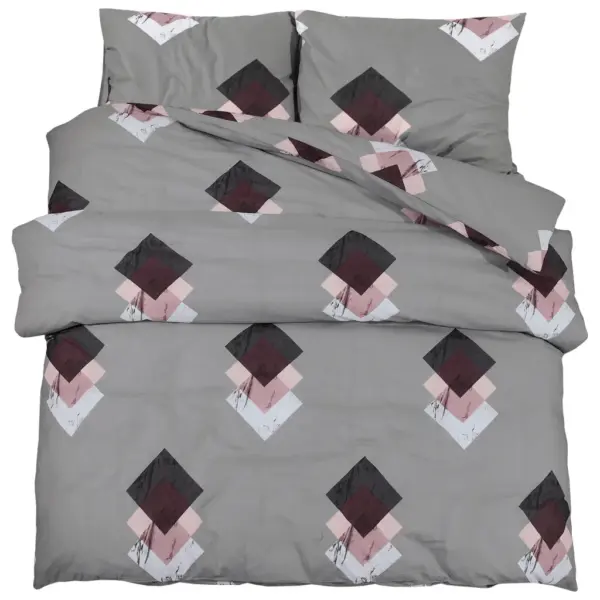 Hall 100% puuvillane voodipesukomplekt, tekikott 140 x 200 cm, padjapüür 65 x 65 cm – 2