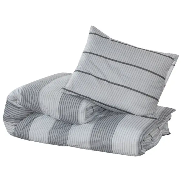 Hall 100% puuvillane voodipesukomplekt, tekikott 155 x 220 cm, padjapüür 80 x 80 cm – 3