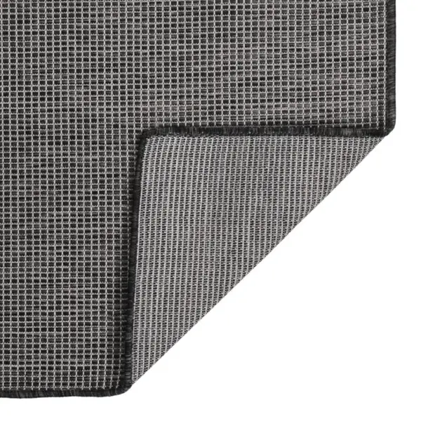 Silekoeline õuevaip 100% polüpropüleenist, hall, 140 x 200 cm – 2