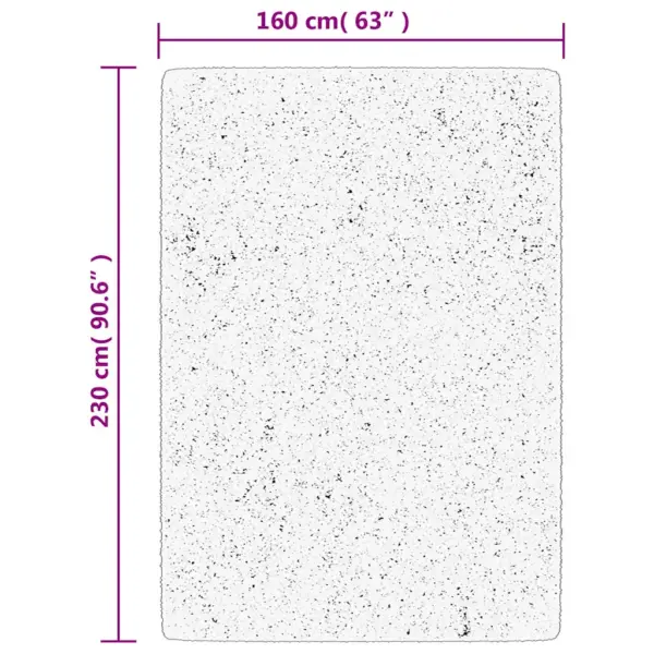 Hall skandinaaviastiilis lühikese narmaga vaip IZA, 160 x 230 cm – 10