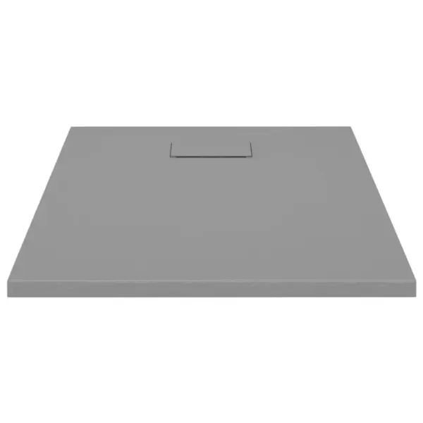 Hall SMC dušialus madala läve ja kiltkivipinnaga, 90 x 70 cm – 3