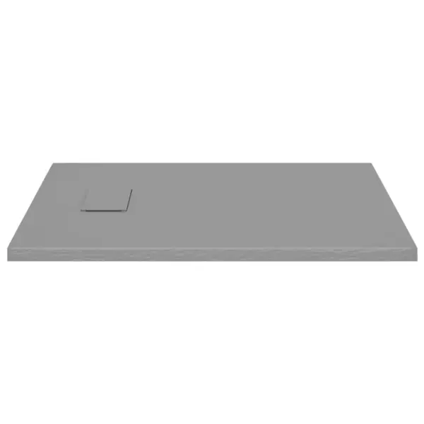 Hall SMC dušialus madala läve ja kiltkivipinnaga, 90 x 70 cm – 4