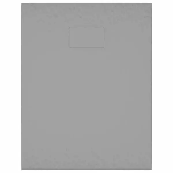 Hall SMC dušialus madala läve ja kiltkivipinnaga, 90 x 70 cm – 7