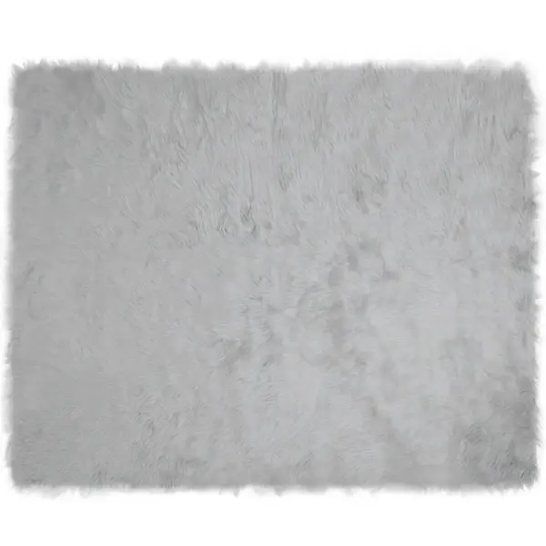 Pikk karvane tehis-lambanahavaip Tafalla, hall, 200 x 280 cm, polüester – 2
