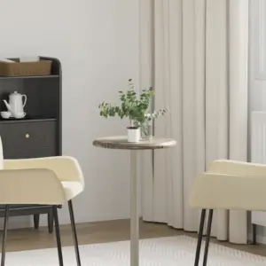 Hall ümmargune marmorist lauaplaat, Ø 40 x 2,5 cm