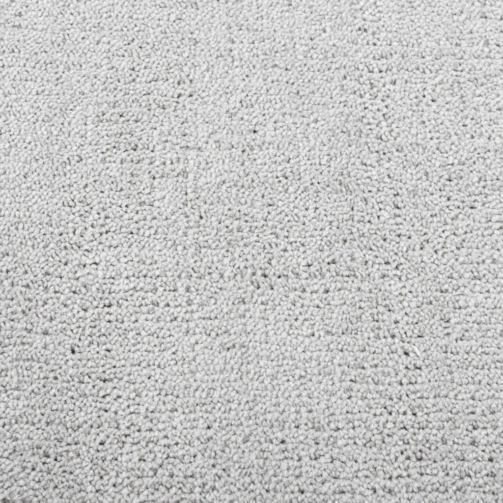 Ümmargune lühikese karvaga vaip OVIEDO, hall, Ø 100 cm, 100% polüester