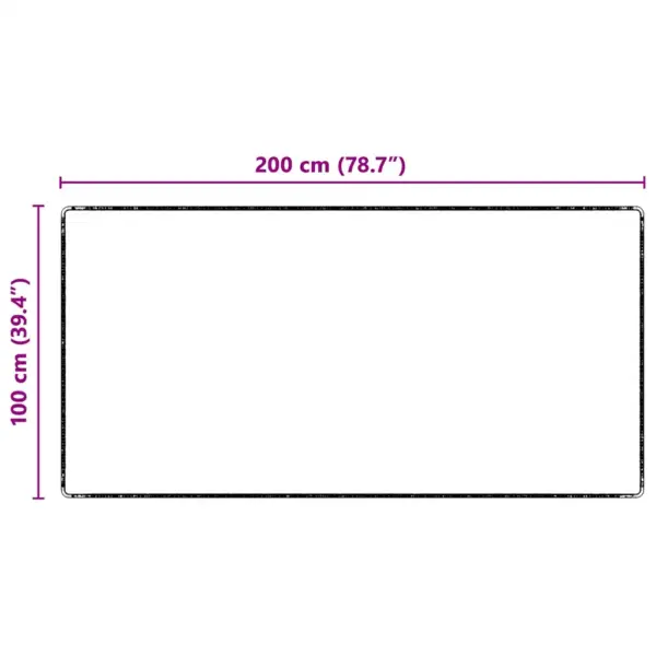 Hall libisemisvastane vaipjooksja, 100 x 200 cm, 100% polüpropüleen – 8