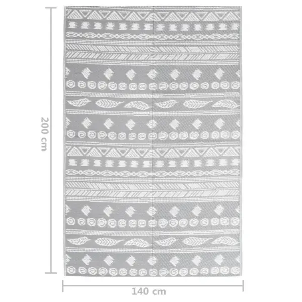 Hall välivaip ARAKIL jacquard-mustriga, polüpropüleen, 140 x 200 cm - 7