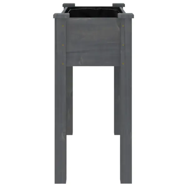 Hall voodriga taimelava nulupuidust, 71 x 37 x 76 cm – 5