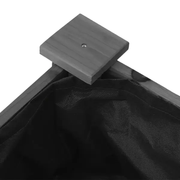 Hall voodriga taimelava nulupuidust, 71 x 37 x 76 cm – 6