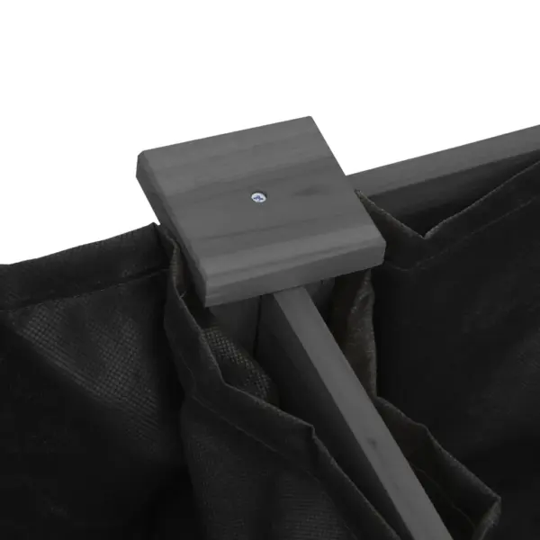 Hall nulupuidust voodriga taimelava, 161 x 45 x 76 cm – 6