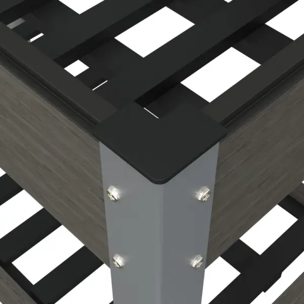 Hall WPC aia taimelava alumise riiuliga, 175 x 50 x 75 cm – 6