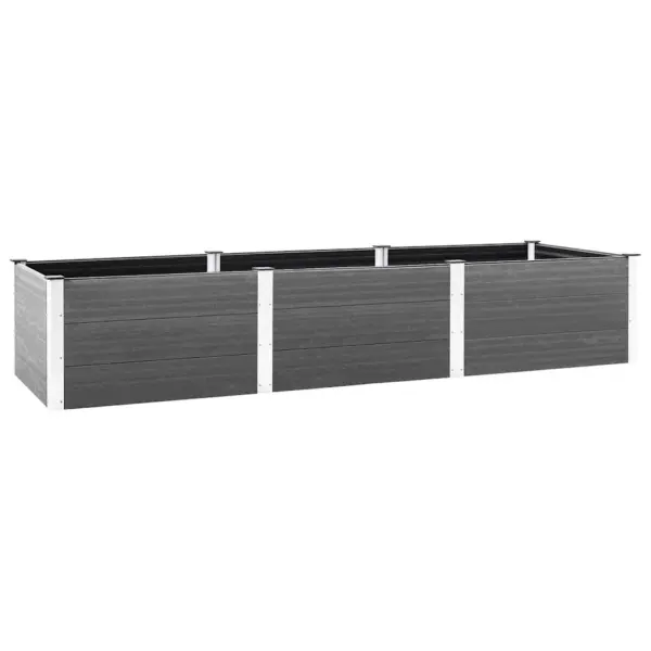 Hall ilmastikukindel WPC peenrakast aeda, 300 x 100 x 54 cm – 2