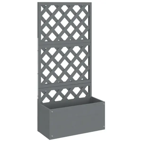 Hall WPC võreseinaga taimekast, 65 x 33 x 135 cm – 2