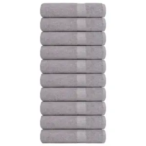 Hallid duširätikud FROGN, 10 tk, 70 x 140 cm, 100% puuvill, 360 g/m²