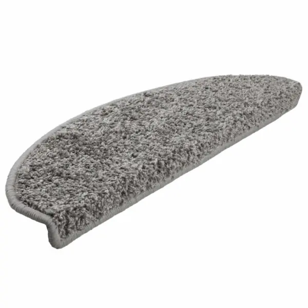 Poolringikujulised trepimatid kahepoolse teibiga, 10 tk, hall, 65 x 21 x 4 cm – 3