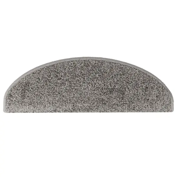 Poolringikujulised trepimatid kahepoolse teibiga, 10 tk, hall, 65 x 21 x 4 cm – 4