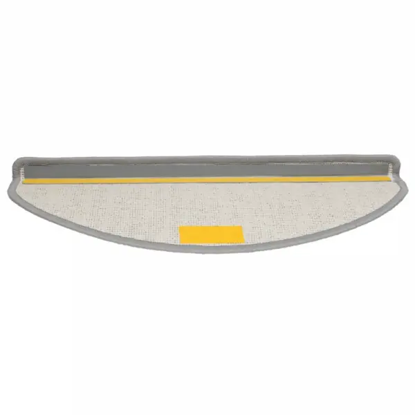 Poolringikujulised trepimatid kahepoolse teibiga, 10 tk, hall, 65 x 21 x 4 cm – 6