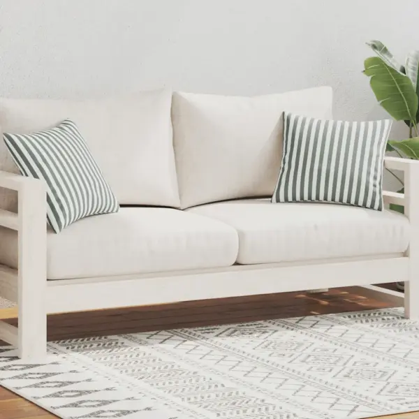 Hallid triibulised aiapadjad, vettpidavad ja UV-kindlad, 2 tk, 45 x 45 cm – 2