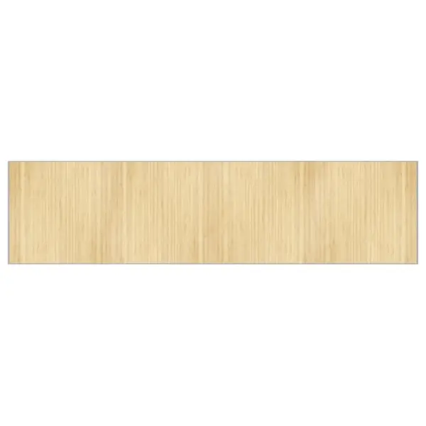 Bambusvaip libisemiskindla alusega, hele naturaalne, 100 x 400 cm – 2