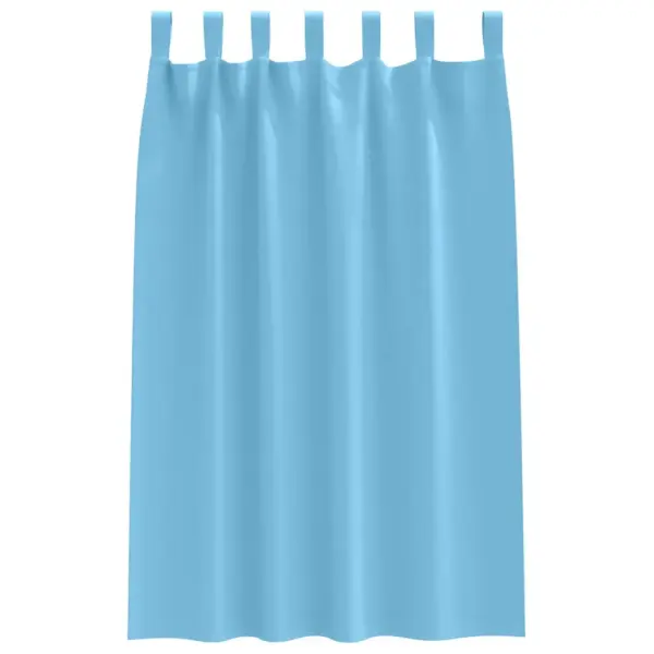 Hele sinised pimendavad kardinad, 2 tk, 175 x 140 cm, polüester – 4