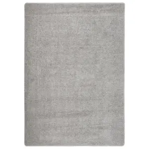 Karvane vaip libisemiskindla latekstagusega, helehall, 160 x 230 cm