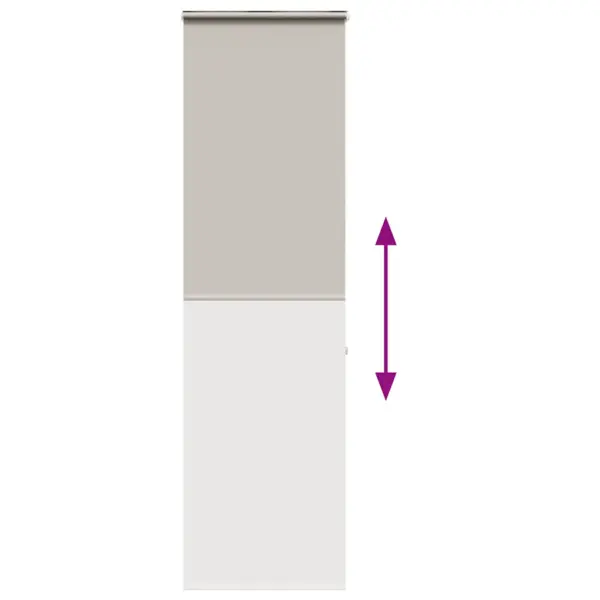 Helehall kassetiga duširuloo, PEVA, 60 x 240 cm, kanga laius 56 cm – 5