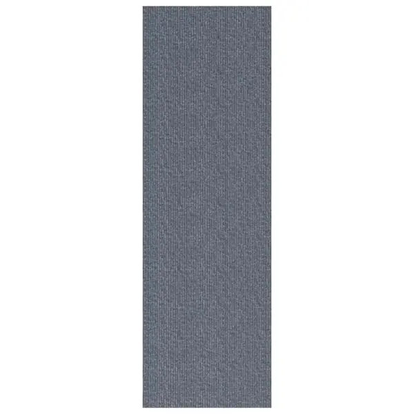 Koridorivaip libisemisvastase põhjaga, helehall kangas, 100 x 300 cm – 2