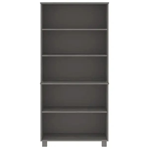 Helehall kõrge kapikomplekt puhvetkapi ja riiuliosaga, männipuit ja MDF, 85 x 35 x 180 cm – 3