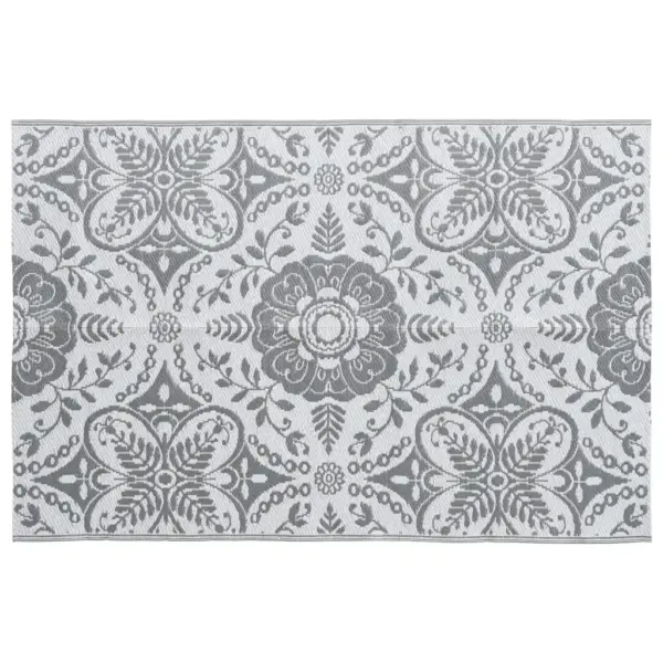 Helehall õuevaip ARAKIL jacquard-mustriga, 120 x 180 cm, polüpropüleen – 3