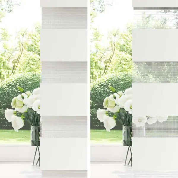 Helehall päev-öö ruloo triibuline, 90 x 230 cm, 100% polüester, alumiiniumsiiniga – 8