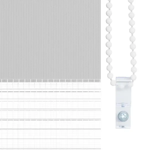 Helehall päev-ööruloo privaatsuse ja valguse reguleerimiseks, 80 x 100 cm, polüesterkangas, alumiiniumsiiniga – 9