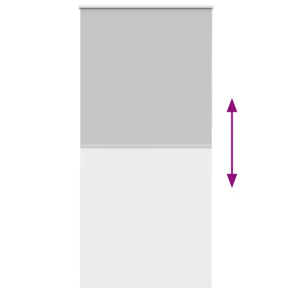 Pimendav ruloo helehall, 110 x 230 cm, kanga laius 105,7 cm – 9