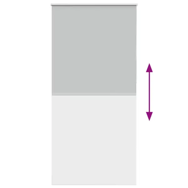 Pimendav ruloo helehall, 90 x 230 cm, polüester, ketiülekandega, kahe paigaldusviisiga – 9