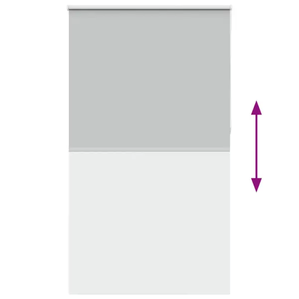 Pimendav ruloo kettmehhanismiga, helehall, 135 x 210 cm – 9