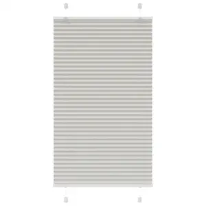 Helehall plisseeritud ruloo 80 x 100 cm, 100% polüester, kahe paigaldusviisiga